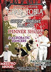 GRAN GALA' DINNER & VARIETY SHOW Gran Tobià Canazei