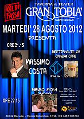 MARTEDI' 14 AGOSTO GRANDE SHOW MASSIMO COSTA