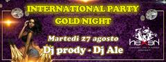 International Gold Party Disco Hexen Klub Canazei