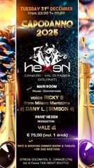 Capodanno Canazei Disco Hexen Klub 