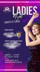 LADIES NIGHT Party Disco Hexen klub Canazei