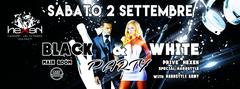 BLACK & WHITE PARTY Hexen Klub Canazei