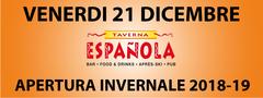 Apertura Taverna Espanola locali Canazei
