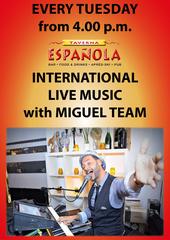 International Live music with Miguel