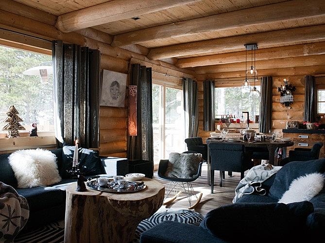 Come arredare la casa in montagna dolomiti casa Stampa per salotto