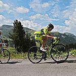 Claudia Gentili on Pampeago Pass