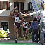 Ottavio Andriani, national runner - Water on head. Beautiful sunny and warm day.