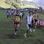 Leonardi and BAzzanella leading the group after the start