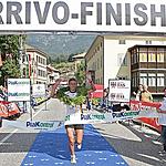 The winner of the ladies category: Federica Ballarini, Italy  - Time 1h.55