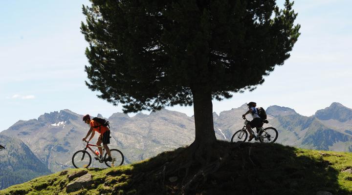 Mountain-bike und Radsport in den Dolomiten