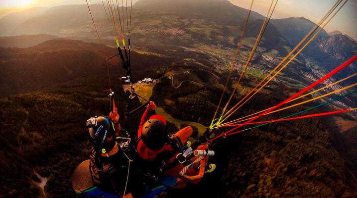 Paragliding und Drachenfliegen im Val di Fiemme