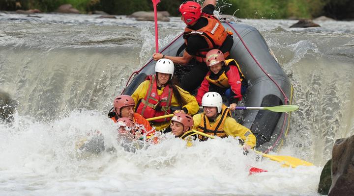 The adrenaline-filled world of rafting and canyoning