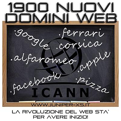 ICANN 1900 nuovi domini di primo livello