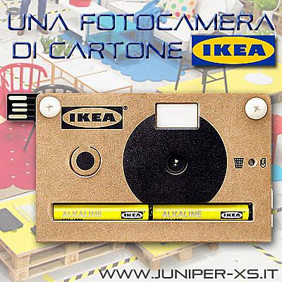 IKEA fotocamera di cartone digitale