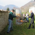 La castagnata - Momenti di festa..