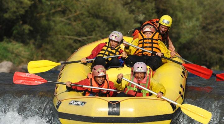 Rafting and canyoning