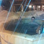 Esperienze ed emozioni Union Hotels Canazei - Vasca esterna calda, Park Hotel Diamant Campitello di fassa