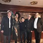 Personaggi famosi sport, spettacolo e cultura - Denny Mendez miss italia 1996 ospite all' Hotel Rubino Campitello di fassa 