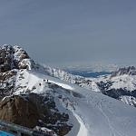 Le dolomiti in Val di Fassa - Veduta da Punta Rocca Marmolada di Punta Penia Marmolada e del gruppo  Sasso Lungo e Sasso Piatto