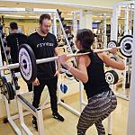 Spa & fitness Union Hotels Canazei - Sporting gallery palestra and fitness presso hotel Soreghes Campitello di fassa