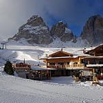 Le dolomiti in Val di Fassa