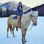 Personaggi famosi sport, spettacolo e cultura - Miss principessa Canazei. Servizio fotografico hotel rubino campitello di fassa