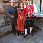 Personaggi famosi sport, spettacolo e cultura - Senatrice e Procuradora del Comun General Elena Testor, Luca Guglielmi vice sindaco di Canazei.