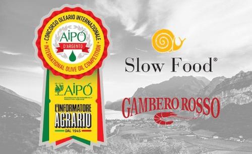 Es regnet Preise: Uliva und 46. Parallelo auf den Podien von Aipo d'Argento, Gambero Rosso und Slow Food