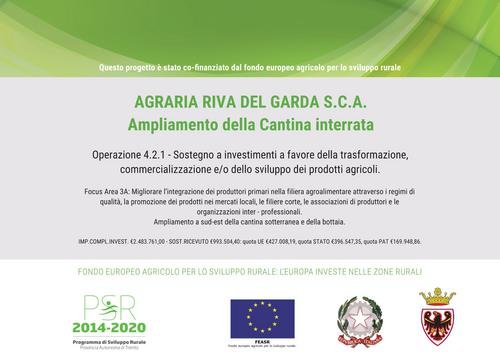 AMPLIAMENTO DELLA CANTINA INTERRATA