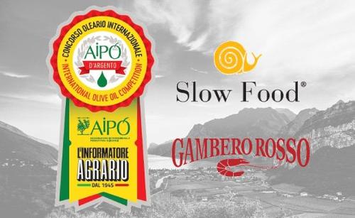 It's raining prizes: Uliva and 46° Parallelo on Aipo d'Argento's, Gambero Rosso's and Slow Food's podiums