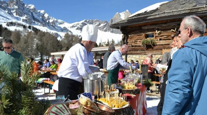 Happy Cheese sulla neve in Val di Fassa