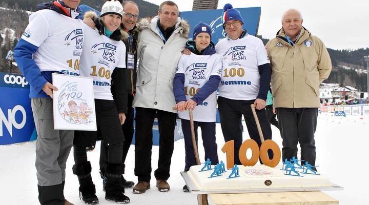 Tre volte "100" in Val di Fiemme